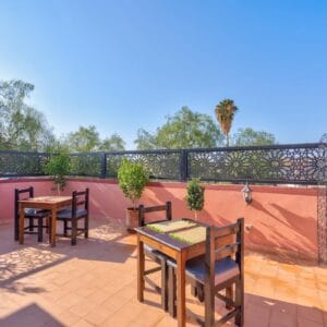 8 daagse vliegvakantie naar Riad Marwa in marrakech