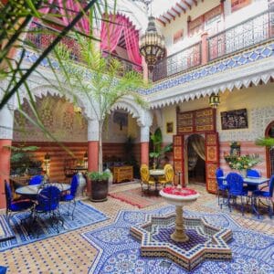 8 daagse vliegvakantie naar Riad Bleu du Sud in marrakech